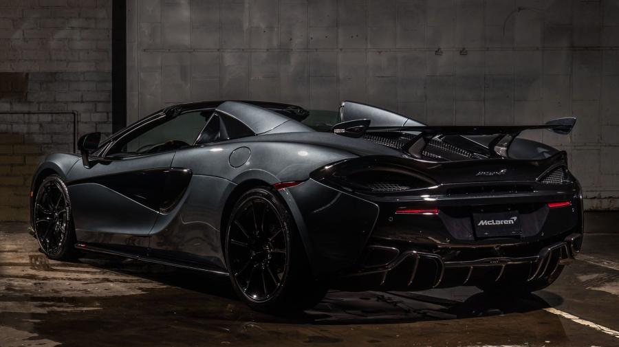  McLaren MSO 570S Spider Sarthe Grey 2018 года  (фото 1 из 5)